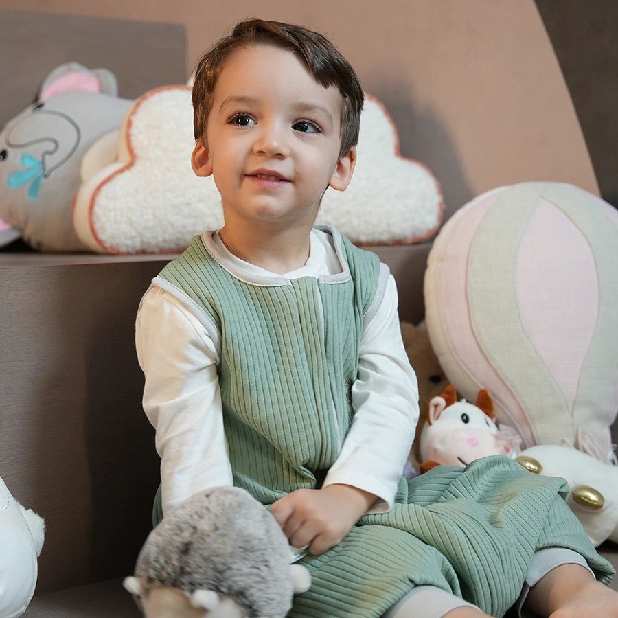 Diawoo Cocoon Walker 4 Mevsim Zeytin Yeşili Merino Uyku Tulumu - 7