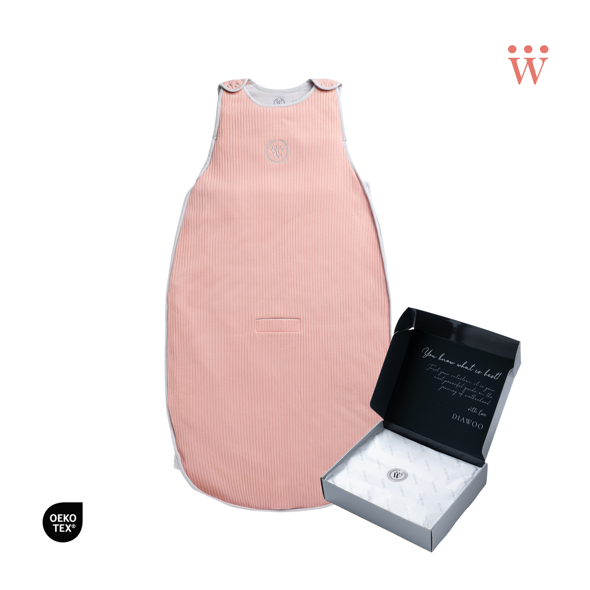ThermaBloom - 4 Mevsim Pastel Şeftali Multi Tog Bebek Uyku Tulumu