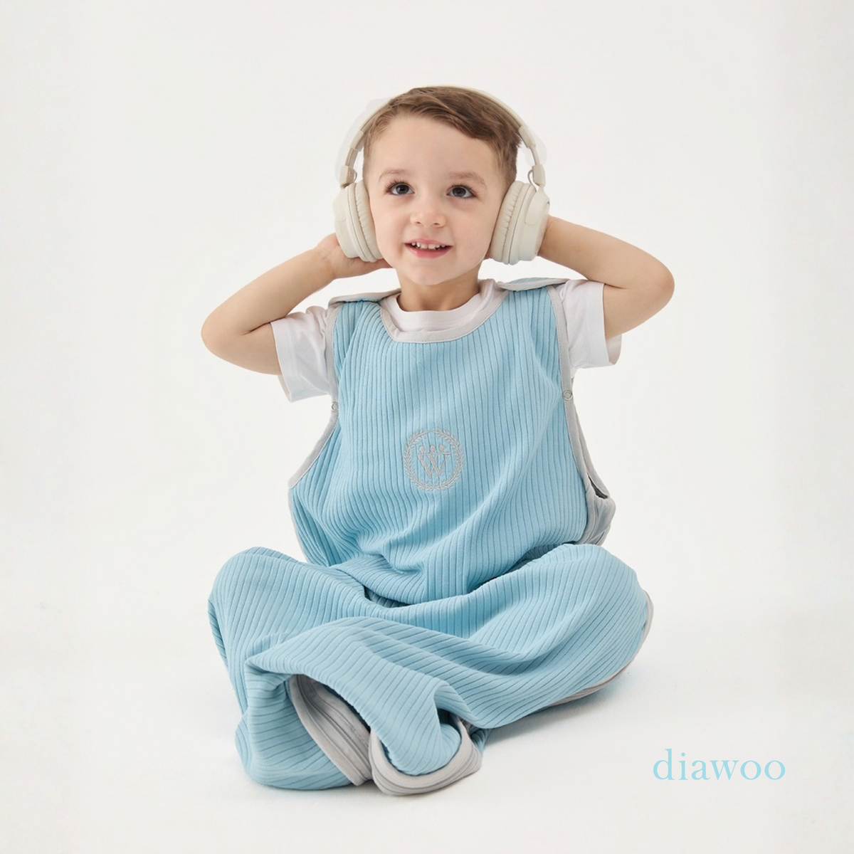 Diawoo Cacoon - 4 Mevsim Bulut Mavisi Merino Uyku Tulumu