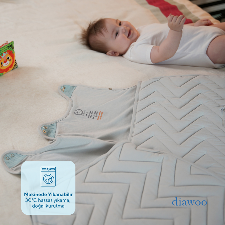 ThermaBloom - 4 Mevsim Mint Bulutu Multi Tog Bebek Uyku Tulumu