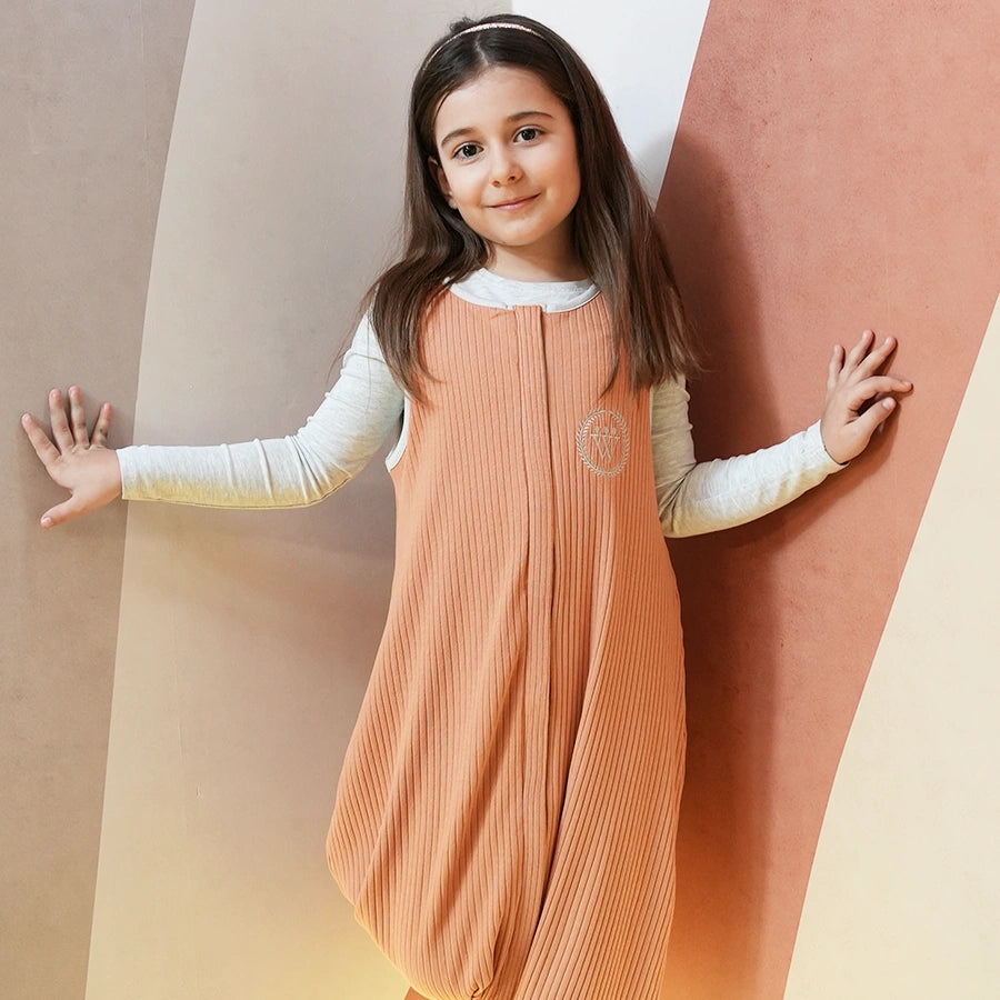 Diawoo Cocoon Walker 4 Mevsim İpeksi Tarçın Merino Uyku Tulumu - 7