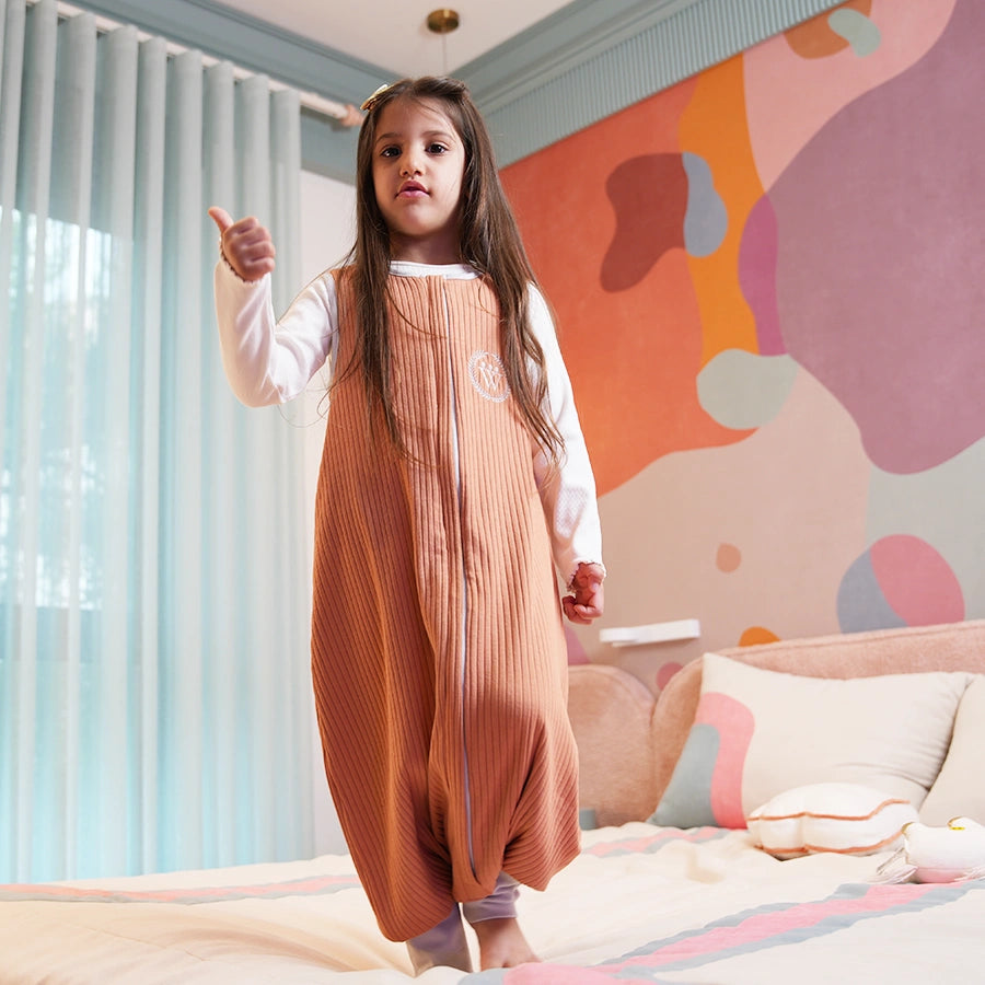 Diawoo Cocoon Walker 4 Mevsim İpeksi Tarçın Merino Uyku Tulumu - 3